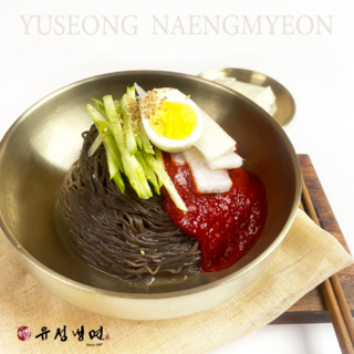유성냉면 비빔반반 10인분세트 구성 칡냉면10인분 1개+설악육수5개+비빔장1개 전문점용, 1개