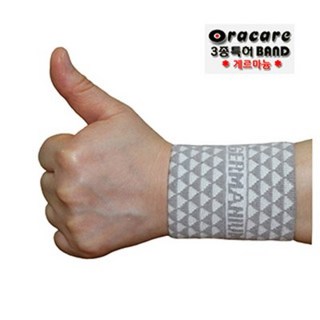Oracare 건강 게르마늄 패치파스(기력) 손목아대 보호대, 선택) 게르마늄(기력)손목밴드 보호대F 1개