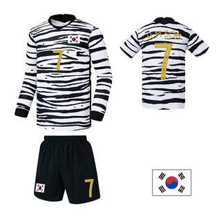 한국 국가대표 어웨이 유소년 어린이 성인 축구 유니폼 M2004 호환상품