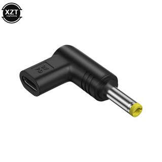 USB C PD to DC 전원 커넥터 사용 모습