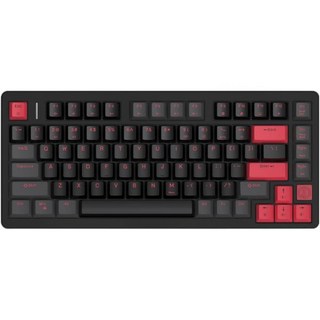 FE75Pro 핫 스왑 가능 기계식 키보드 무선 TKL 75% RGB 자 정의 백라이트 게이밍 블루투스/2.Windows PC 게이머용 4G/Wired - White/Blue, 81Keys, BlackRed, BlackRed, 텐키리스
