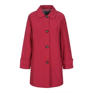 크로커다일레이디 캐쥬얼한 트렌치코트 레드 CLCSCT103