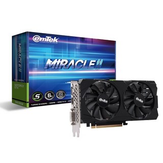 이엠텍 지포스 GTX 1660 SUPER MIRACLE II D6