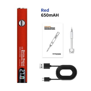 무선 충전 납땜 다리미 사용 모습