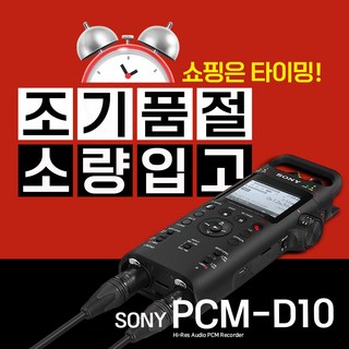 소니 전문가용 녹음기 PCM-D10