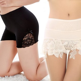 레이스 거들 치마거들 쉬폰 속바지 속치마바지 속치마