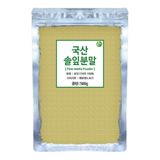 신영몰 국산 솔잎 분말 가루 국내산 소나무잎만 사용, 1개, 500g