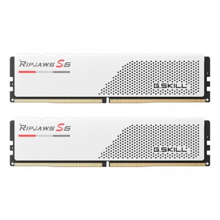 [G.SKILL] DDR5 PC5-41600 CL40 RIPJAWS S5 J 화이트 [96GB (48GB*2)] (5200), 2개