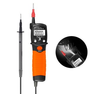 측정기종류 스마트패치 혈당기기 BTMETER BT-38B 디지털 펜 유형 멀티미터 AC DC 600V 전압 테스터 다이오드 테스트 연속성 경보 기능이 있는 20M 옴 저항 측정기, 2)BT-38B-BLUE, 1개