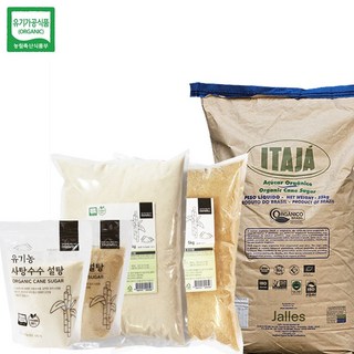 유기농원당 비정제설탕 사탕수수 황설탕 갈색설탕, 25kg, 1개
