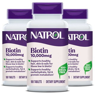 나트롤 비오틴 뷰티 10000mcg 타블렛