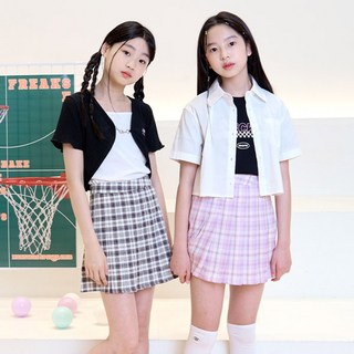 더데이걸 여리핏 플리츠 스커트 TGWH23S01