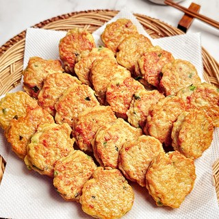 [당일조리] 30년 전통 엄마손맛 모듬전 6종 800g, 동그랑땡, 1개