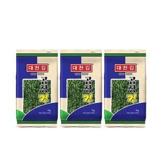 대천김 곱창 도시락김 선물세트, 5g, 40개