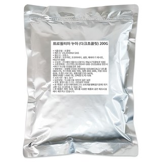 쿠킹스토리 발로나 트로필리아 누아 다크초콜릿, 200g, 1개