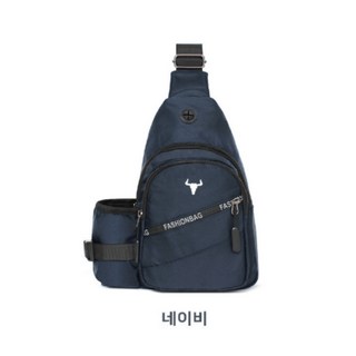 노션몰 생활방수 이어폰홀 보틀포켓 캐주얼 슬링백 메신저백