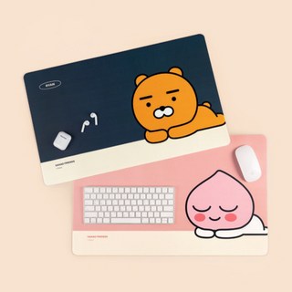홈앤키즈 카카오프렌즈 KF 대형 데스크 매트 – 라이언 & 어피치 디자인, 책상 장패드 및 마우스 패드 카카오프렌즈마우스패드 홈앤키즈 카카오프렌즈 KF 대형 데스크 매트 – 라이언 & 어피치 디자인, 책상 장패드 및 마우스 패드 카카오프렌즈마우스패드