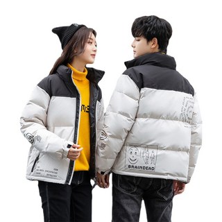 COSYEVNO 중립 짧은 오리 다운 패딩 재킷 풀오버