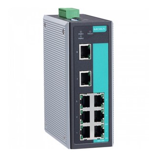8포트 산업용 스위칭허브 EDS-308 사용 모습