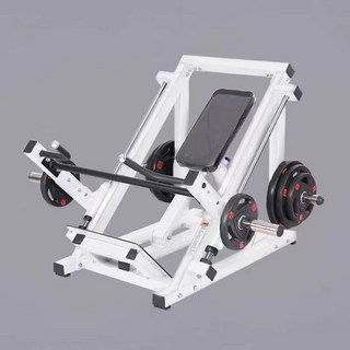 헬스 티바로우 머신 바벨 등운동 T바로우 로잉, 흰색 라백 훈련기, 1개, 1kg