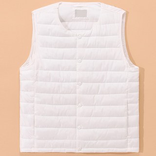 후앙스 남녀공용 빅사이즈 초경량 라운드 U넥 패딩 GZCP-4981