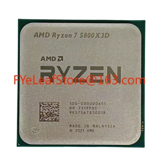 퓨즈AMD 5900X Ryzen 컴퓨터 프로세서 새로운 느슨한 조각, 09 R7 5800X3D