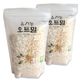 먹놀잼 국산 유기농 오트밀