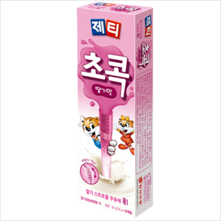 제티 초콕 딸기맛 스트로우 10개입, 3.6g, 1개