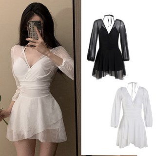 젤리비키 쉬폰 원피스수영복