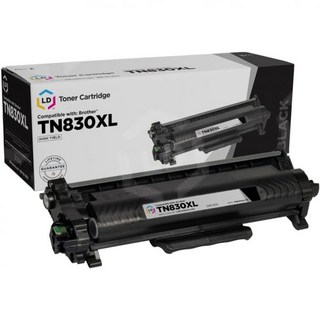 LD 제품 교체 토너 카트리지 브라더 TN830XL 싱글 하이일드 블랙 DCP-L2640DW HL-2480DW MFC-L2807 프린터 모델과 호환DW MFC-L2820DW, LD 제품 교체 토너 카트리지 브라더 TN830XL 싱