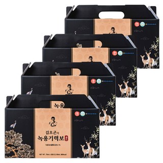 [김오곤의 녹용기력보] 원기회복 십전대보 한약재 진액, 120개, 70ml