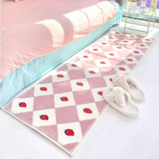 샤샤벨 부드러운 극세사 미니 러그