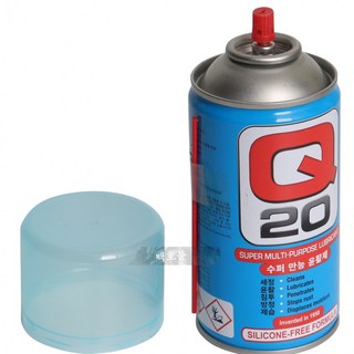 영국제 수퍼 만능 윤활제 Q20 / 녹방지제 방청 제습 세정 300mL, 1개