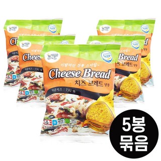 대신 냉동 치즈브레드 냉동햄버거 145g, 5개