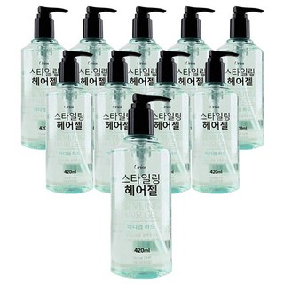 오릭스 스타일링 헤어젤, 420ml, 10개