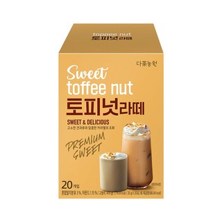 다농원 토피넛라떼, 20g, 20개입, 6개