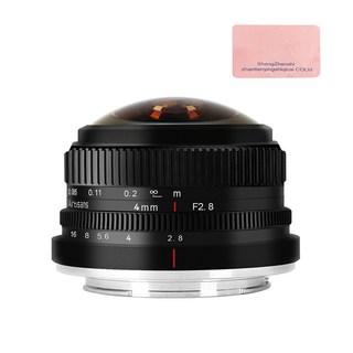 7artisans 7장인 4mm F2.8 어안 렌즈, 후지 FX
