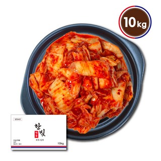 한빛 절단김치10KG (프레쉬보냉박스+아이스팩 발송) HACCP 인증 썰은김치, 10kg, 1개