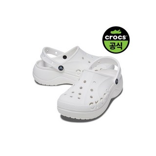 크록스 공식 여성 BAYA PLATFORM CLOG WT 25SWCL208186