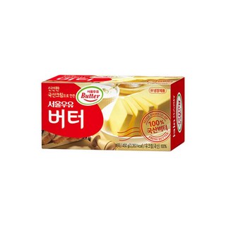 서울우유버터 무가염450g 1박스(20개) 유통기한(23.7.19), 1박스, 450g