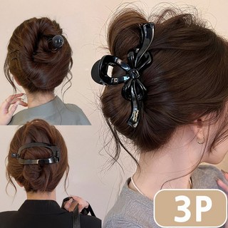 [HANNAL] 올림머리 비녀 꽂이 집게핀 3p세트