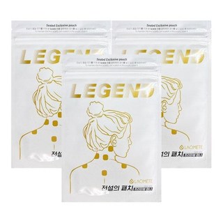 기타라오메뜨 전설의 패치 프리미엄 미니소형 60매 3개