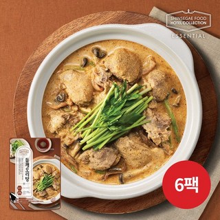 신세계푸드 호텔컬렉션 들깨오리탕, 6개, 800g