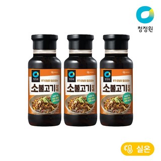 청정원 소불고기 양념, 500g, 3개