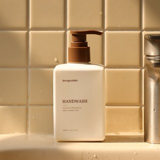 정소담 핸드워시 베이비파우더향, 3개, 300ml