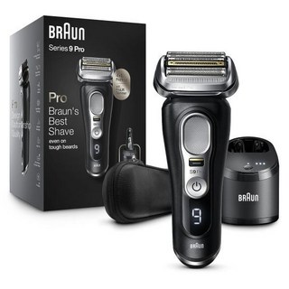 Braun 브라운 전기 면도기 남성용 방수 호일 시리즈 9 Pro 9460cc 습식 & 드라이 면도 그루밍용 프로 리프트 수염 트리머 포함 5-in-1 청소 및 충전 스마트 케어