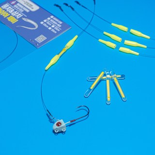 풀치채비 와이어채비 갈치 삼치 기둥줄 와이어 15cm 20cm 30cm, 풀치 와이어채비(30cm), 없음, 1개