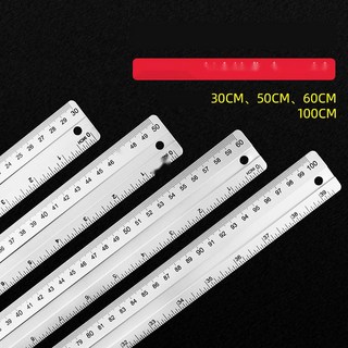 [알루미늄 직자] 자 30cm 100cm 겸용 눈금자 1m 스틸자, 30cm 1개
