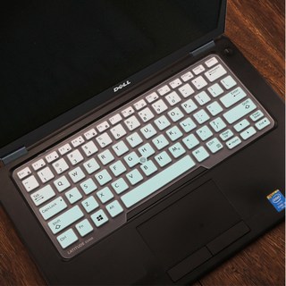 델적용라티튜드 E7450 노트북 E5470 컴퓨터 14인치 E7470 키보드 필름 적용, 그라디언트 민트