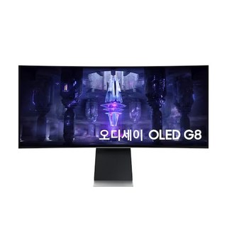 삼성전자 오디세이 OLED G8 S34BG850 사용 모습